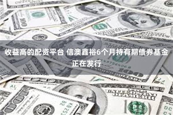 收益高的配资平台 信澳鑫裕6个月持有期债券基金正在发行