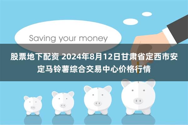 股票地下配资 2024年8月12日甘肃省定西市安定马铃薯综合交易中心价格行情