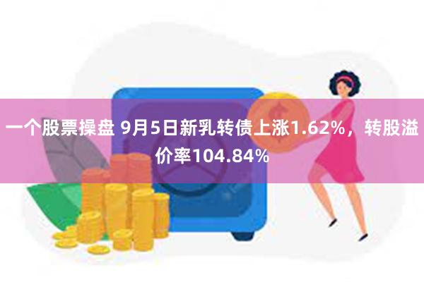 一个股票操盘 9月5日新乳转债上涨1.62%，转股溢价率104.84%