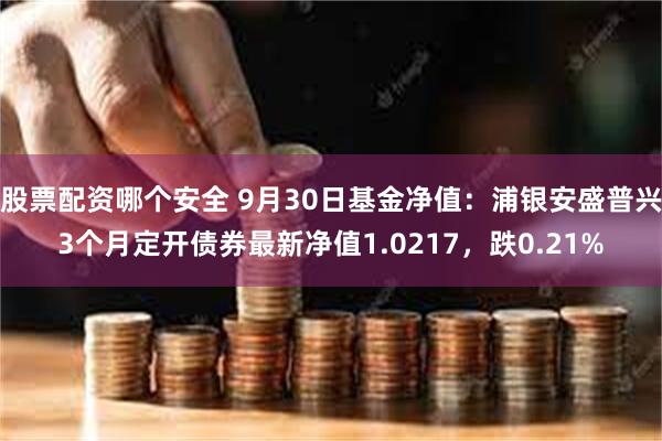 股票配资哪个安全 9月30日基金净值：浦银安盛普兴3个月定开债券最新净值1.0217，跌0.21%